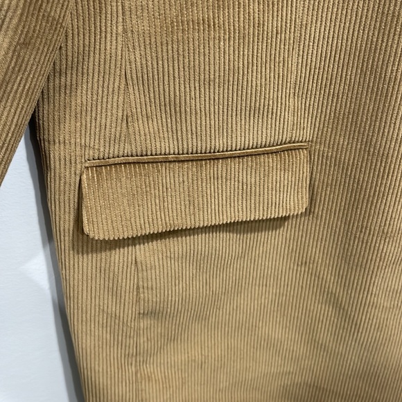 Men’s size 48L corduroy sports blazer jacket two button New England Collection - Picture 6 of 16
